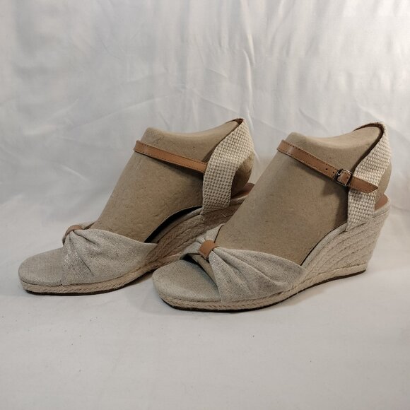 Lucky Brand Macrimay Espadrille Wedge Sandal - Picture 1 of 9
